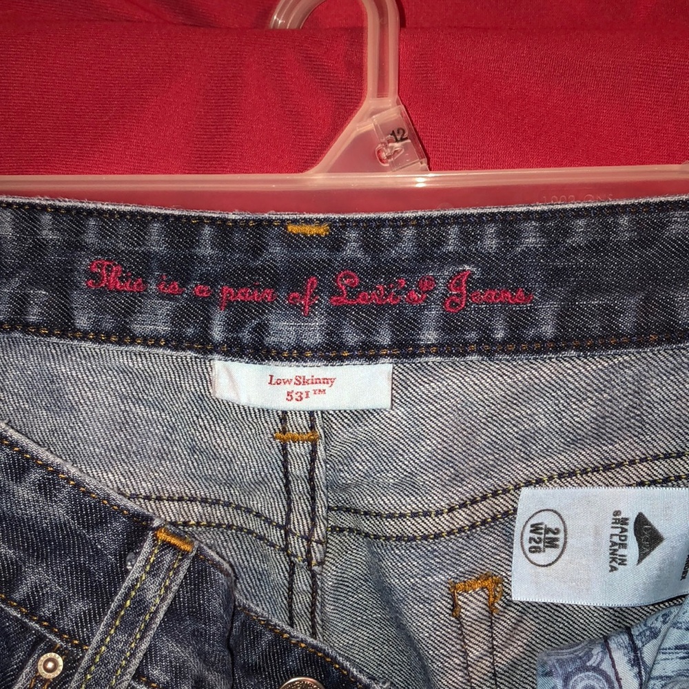 Levi’s Low Skinny 531